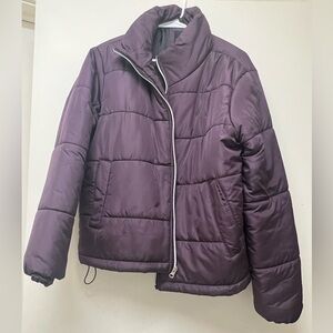 Me Jane Deep Purple Puffer Coat